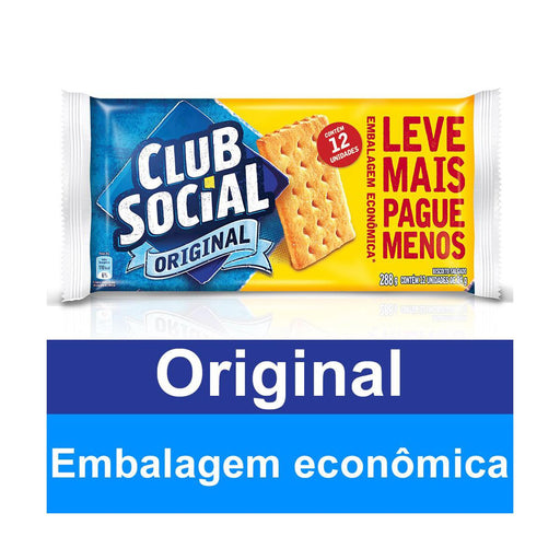 Biscoito CLUB SOCIAL Original Pacote 288g