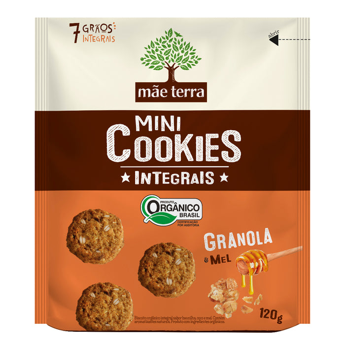 Cookies Orgânico Granola e Mel MÃE TERRA 120g