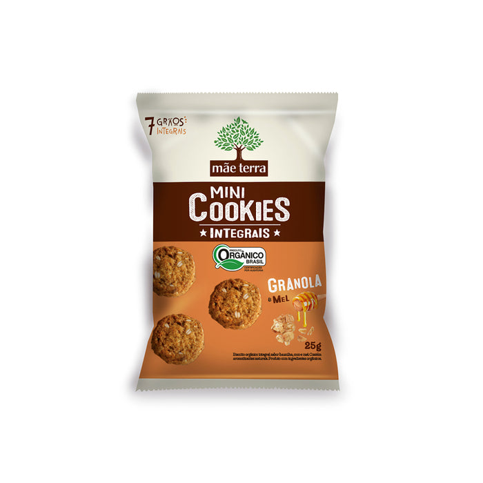Cookies Orgânico Granola e Mel MÃE TERRA 25g
