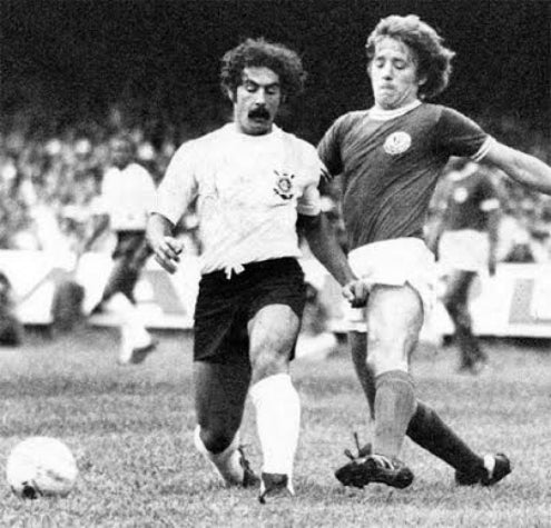 Corinthians Soccer Jersey 1970 Rivellino 10 - Original Retro Athleta