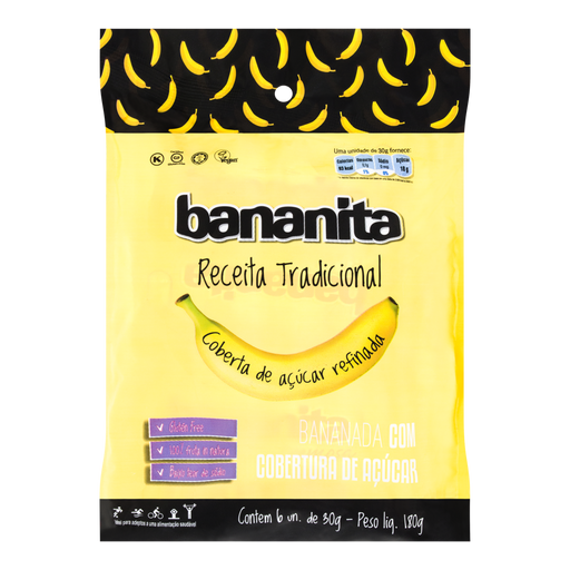 Bananita DUPRATA Tradicional Blister 180g
