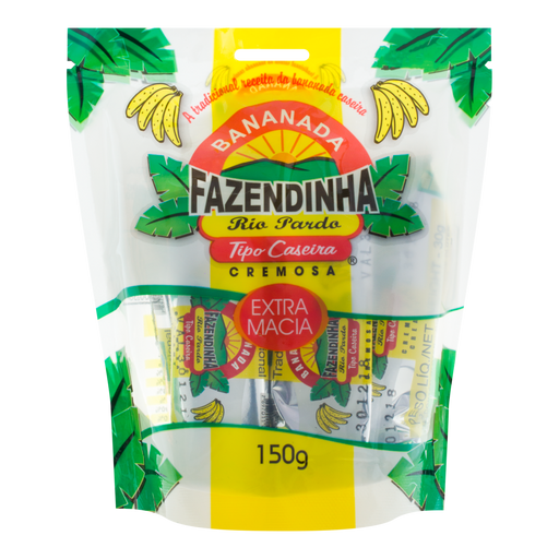 Banana Cremosa FAZENDINHA 150g