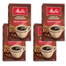 Roasted Ground Coffee Premium Vacuum-Sealed 500g 3 CORAÇÕES (Pack of 4)