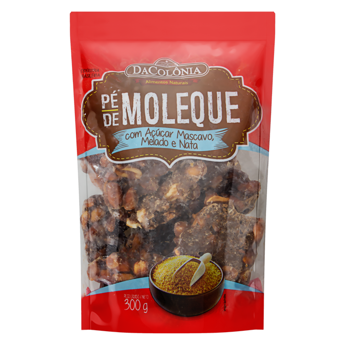 Pé de Moleque com Açúcar Mascavo com Nata 300g
