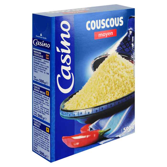 Cuscuz de Trigo CASINO Caixa 500g