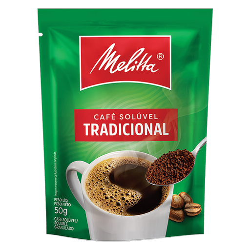 Café Solúvel Tradicional MELITTA Sachê 50g