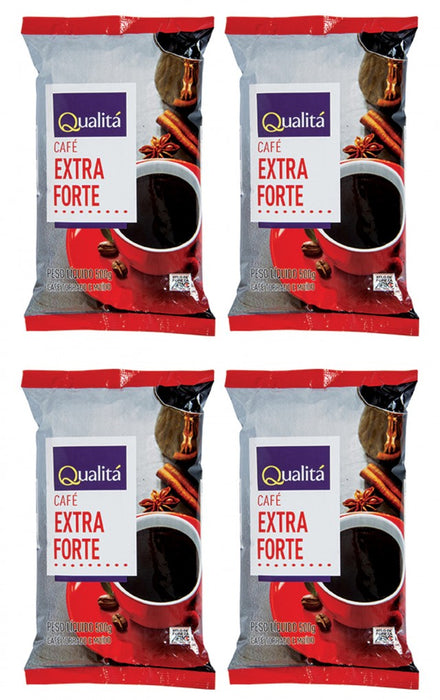 Roasted Coffee Beans Made for Espresso 500g SANTA LÚCIA (Pack of 4)