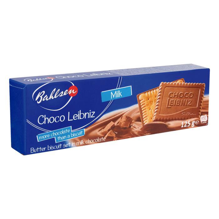 Biscoito Alemão BAHLSEN Chocolate Leibniz Caixa 125g