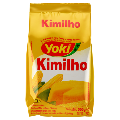 Farinha de Milho em Flocos Kimilho YOKI Pacote 500g