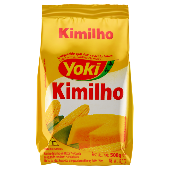 Farinha de Milho em Flocos Kimilho YOKI Pacote 500g