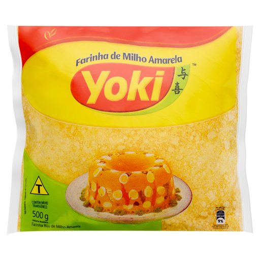 Farinha de Milho Amarela YOKI Pacote 500g