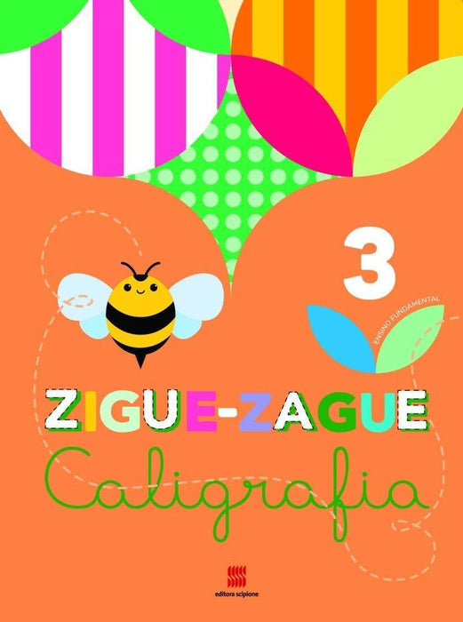 Ziguezague caligrafia - 3º Ano (Português) Canoa, Grampeado ou Costurado