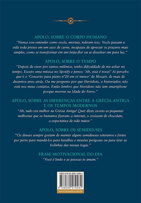 O Oráculo Oculto - Livro 1. Série As Provações de Apolo (Português) Capa comum
