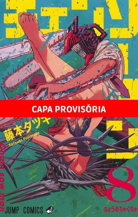 Chainsaw Man - 08 - Tatsuki Fujimoto - Português Capa Comum