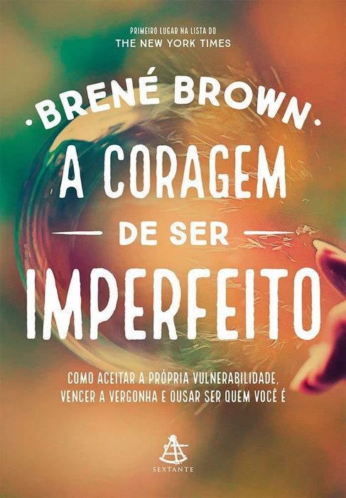 A coragem de ser imperfeito (Português) Capa comum