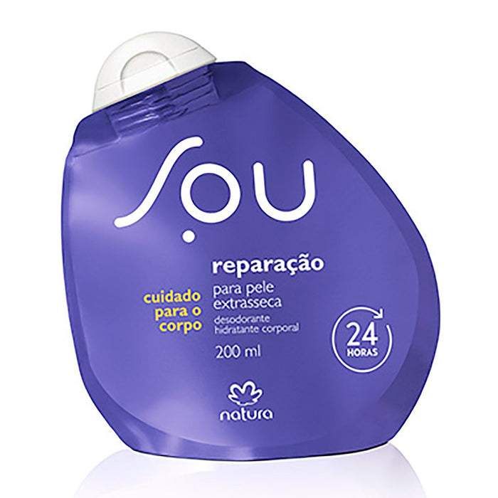 Natura SOU Reparação Pele Extrasseca / Body Moisturizing Deodorant Repair For Extrast Skin I Am - 200ml