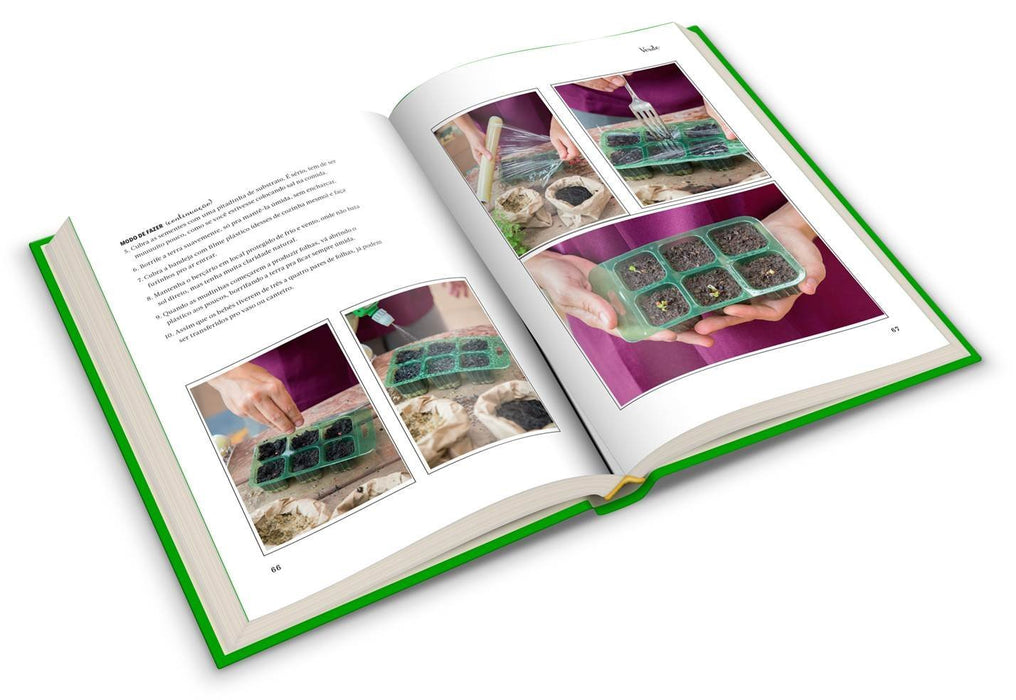 Minhas plantas - jardinagem para todos: (até quem mata cactos) (Português) Capa dura