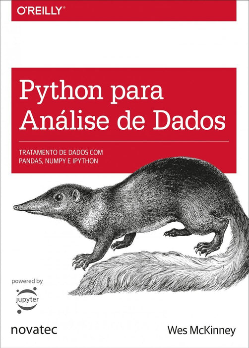 Python Para Análise de Dados: Tratamento de Dados com Pandas, NumPy e IPython (Português) Capa comum