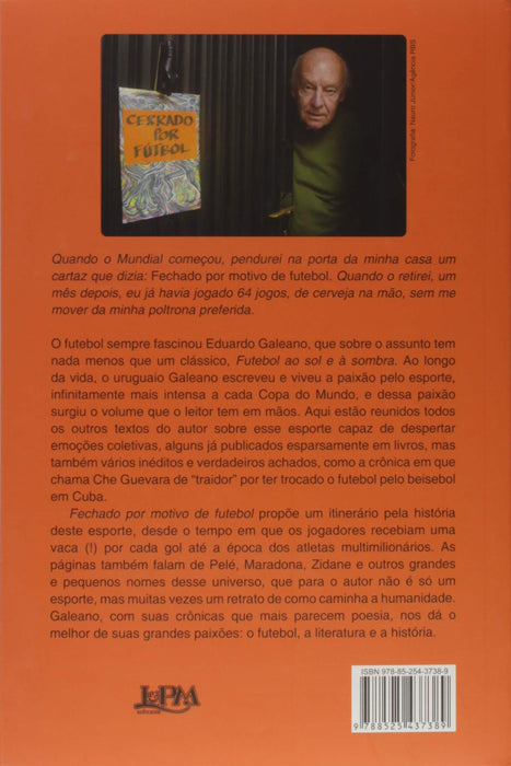 Fechado por motivo de futebol (Português) Capa comum