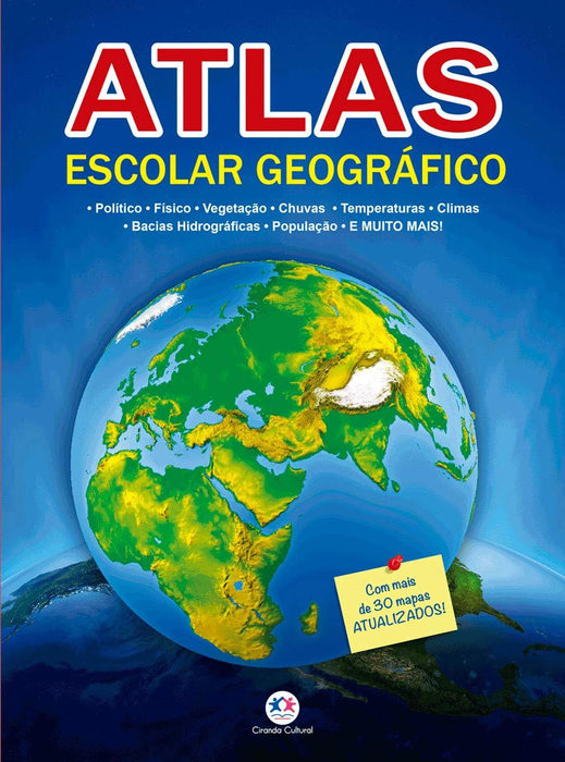 Atlas escolar geográfico (Português) Capa comum