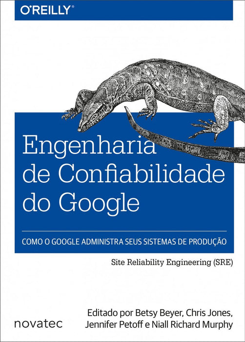 Engenharia de Confiabilidade do Google: Como o Google Administra Seus Sistemas de Produção (Português) Capa comum