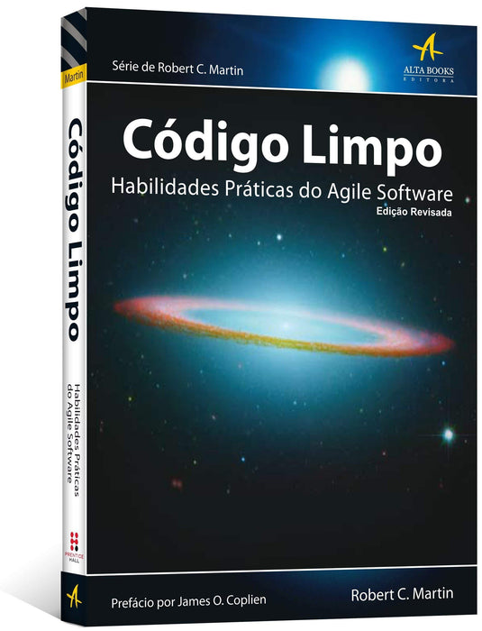 Código Limpo: Habilidades Práticas do Agile Software (Português) Capa comum