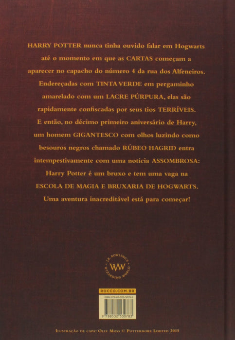 Harry Potter e a pedra filosofal (Português) Capa dura