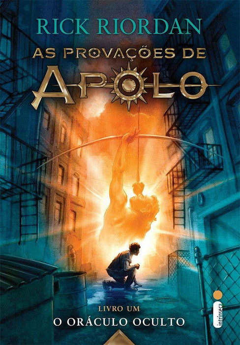 O Oráculo Oculto - Livro 1. Série As Provações de Apolo (Português) Capa comum