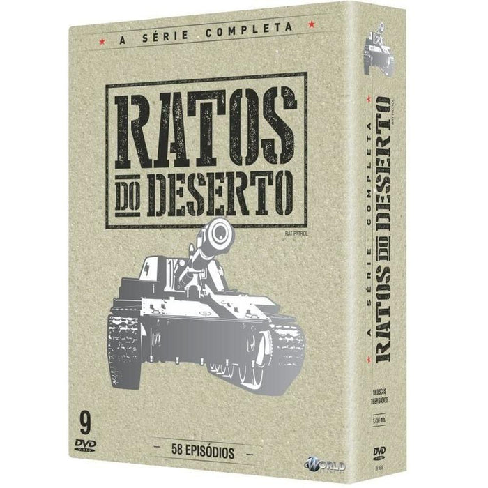 DVD Ratos Do Deserto - A Série Completa