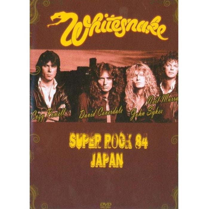 DVD Whitesnake: Super Rock 84 Japan