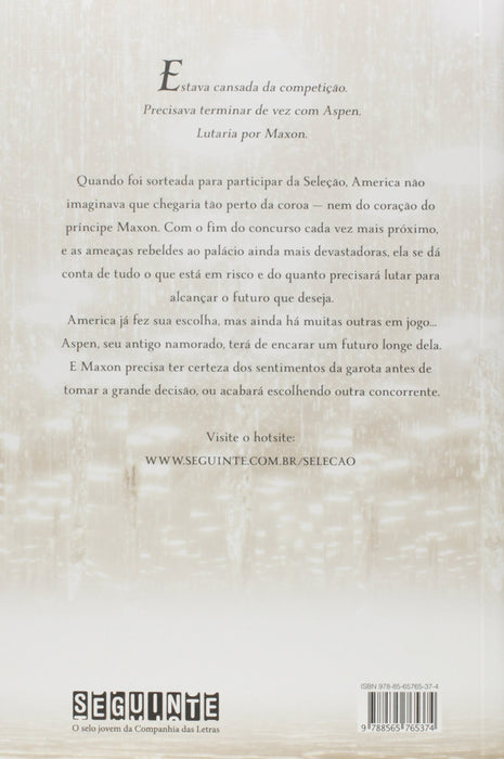 A escolha (Português) Capa comum