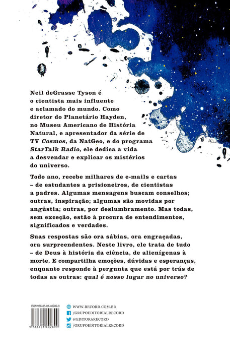 Respostas de um astrofísico (Português) Capa dura