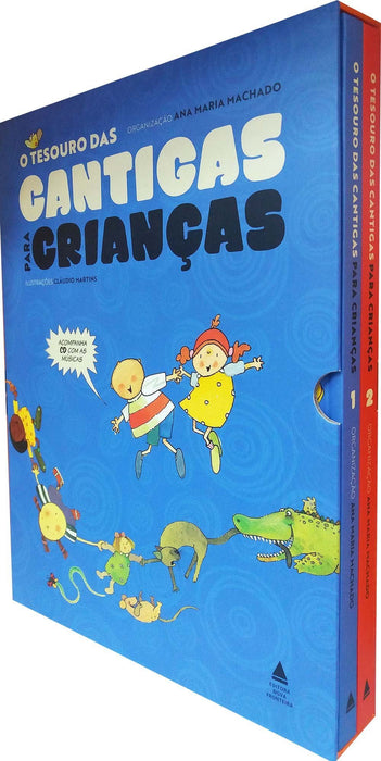 O Tesouro das Cantigas Para Crianças - Caixa (Português) Capa dura
