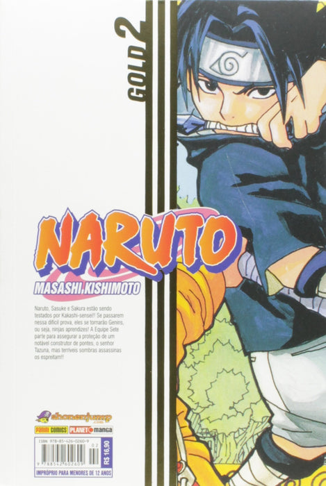 Naruto Gold - Volume 2 (Português) Capa comum