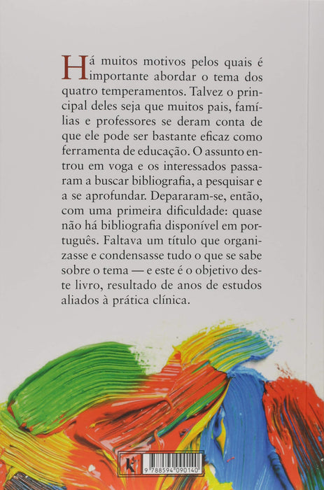 Os 4 Temperamentos na Educação dos Filhos (Português) Capa comum