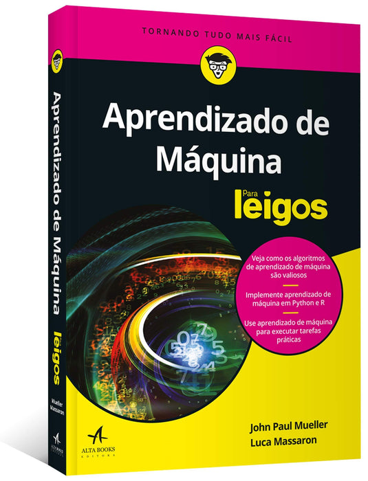 Aprendizado de Máquina Para Leigos (Português) Capa comum