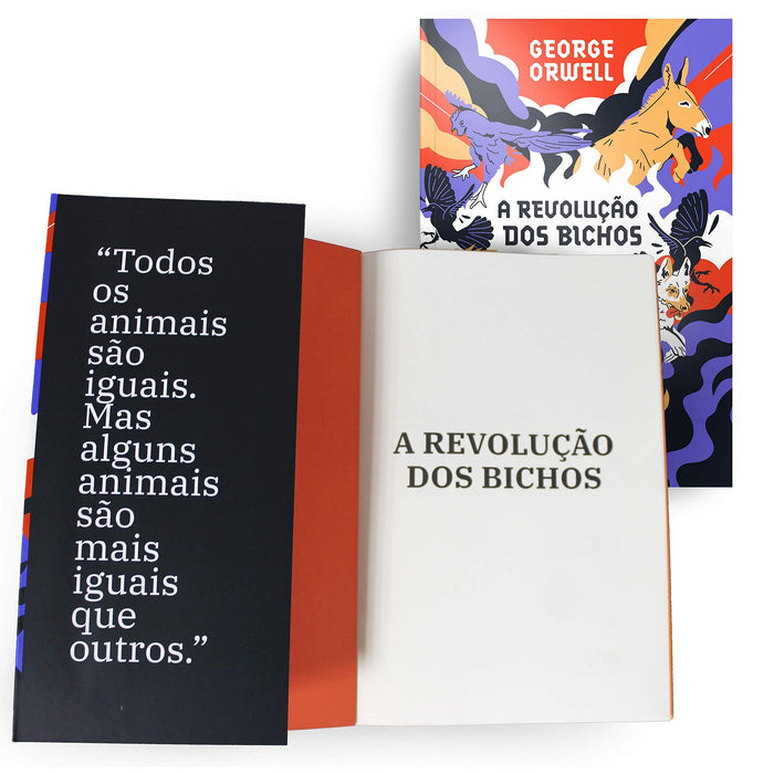 Box O horizonte de George Orwell (2 livros + pôster + suplemento) (Português) Capa comum