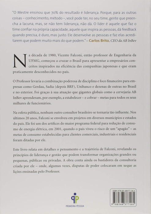 Vicente Falconi - O que importa é resultado (Português) Capa comum