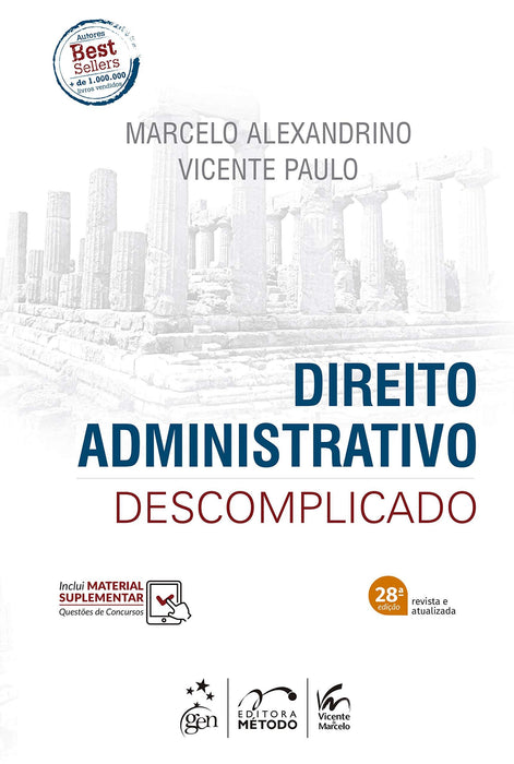 Direito Administrativo Descomplicado (Português) Capa comum