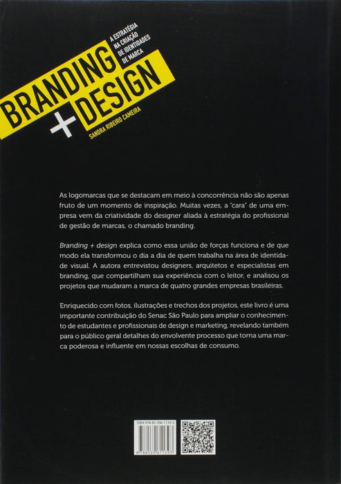 Branding + design: a estratégia na criação de identidades de marca (Português) Capa comum