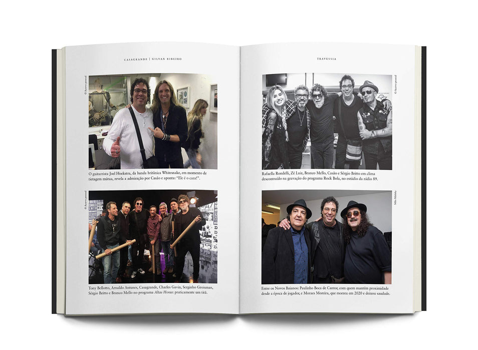 Travessia: As recaídas, os amigos, os amores e as ideias que fizeram parte da trajetória da minha vida (Português) Capa comum