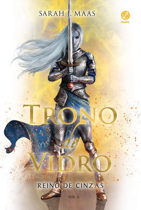 Trono de Vidro: Reino de Cinzas (Vol. 6) (Português) Capa comum
