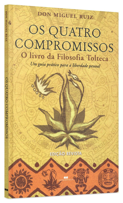 Os quatro compromissos (Português) Capa comum