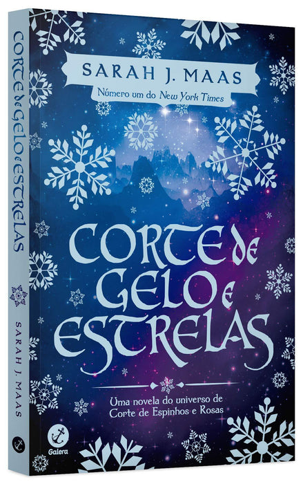 Corte de Gelo e Estrelas (Vol. 4 Corte de espinhos e rosas): Uma novela do universo de Corte de espinhos e rosas (Português) Capa comum