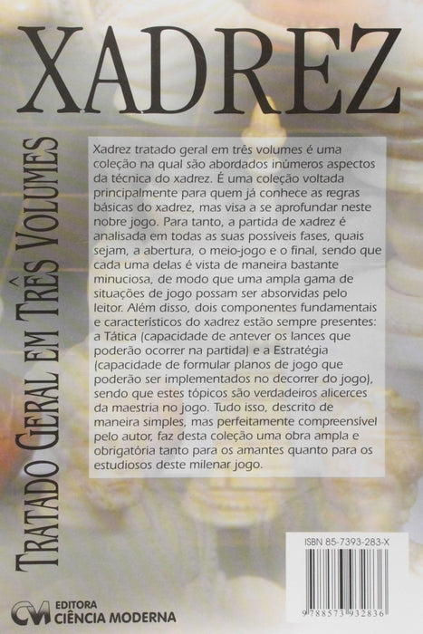 Xadrez. Tratado Geral em 3 Volumes - Volume 02 (Português) Capa comum