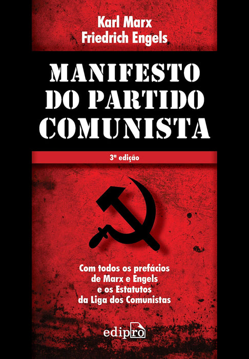 Manifesto do Partido Comunista (Português) Capa comum
