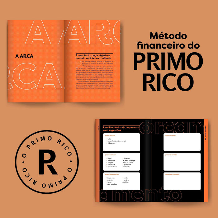 Método Financeiro Do Primo Rico (Português) Capa dura