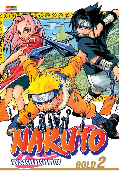 Naruto Gold - Volume 2 (Português) Capa comum