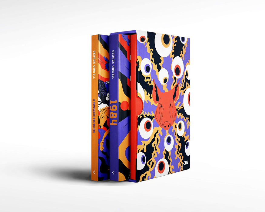 Box O horizonte de George Orwell (2 livros + pôster + suplemento) (Português) Capa comum