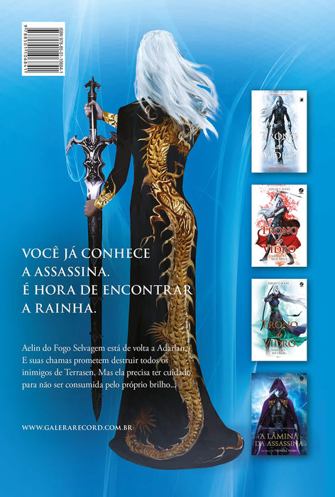Trono de vidro: Rainha das sombras (Vol. 4) (Português) Capa comum